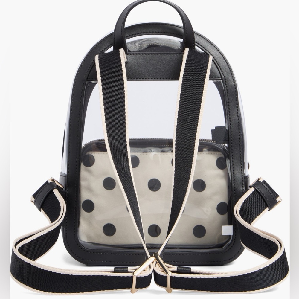 ♠️ Kate spade Clear Backpack W/Pouch - Picture 3 of 16